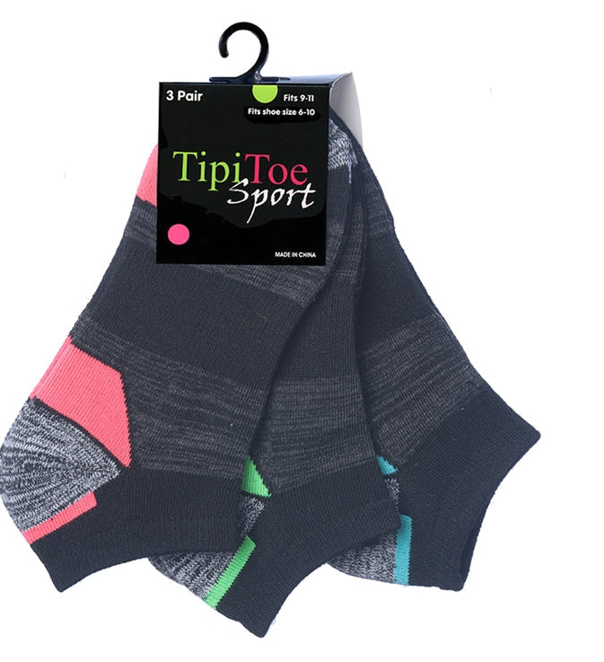 Forros para pies de hombre - Paquete de 3 pares