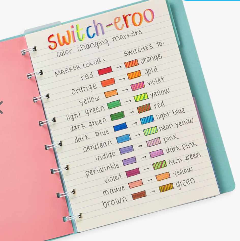 switch-eroo color changing markers