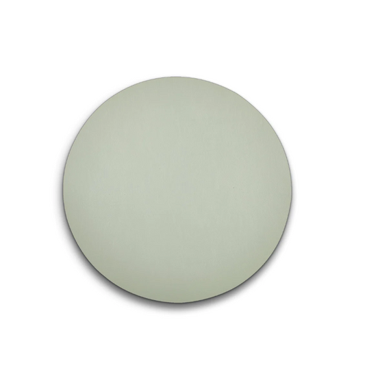 Vinyl Round Green Placemat