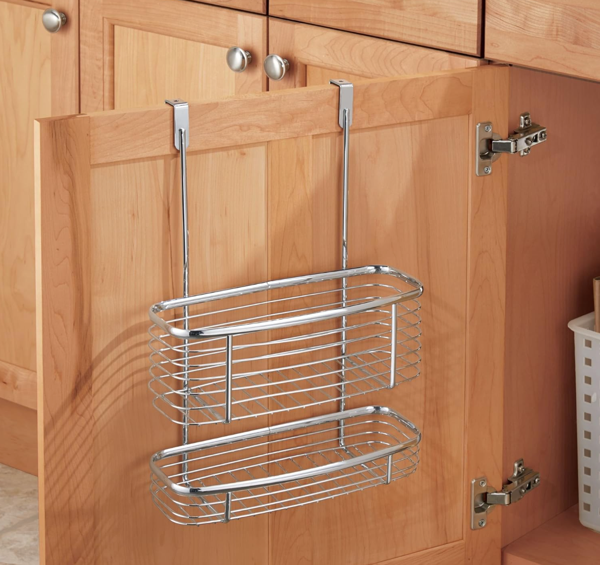 Over the Cabinet Chrome Basket