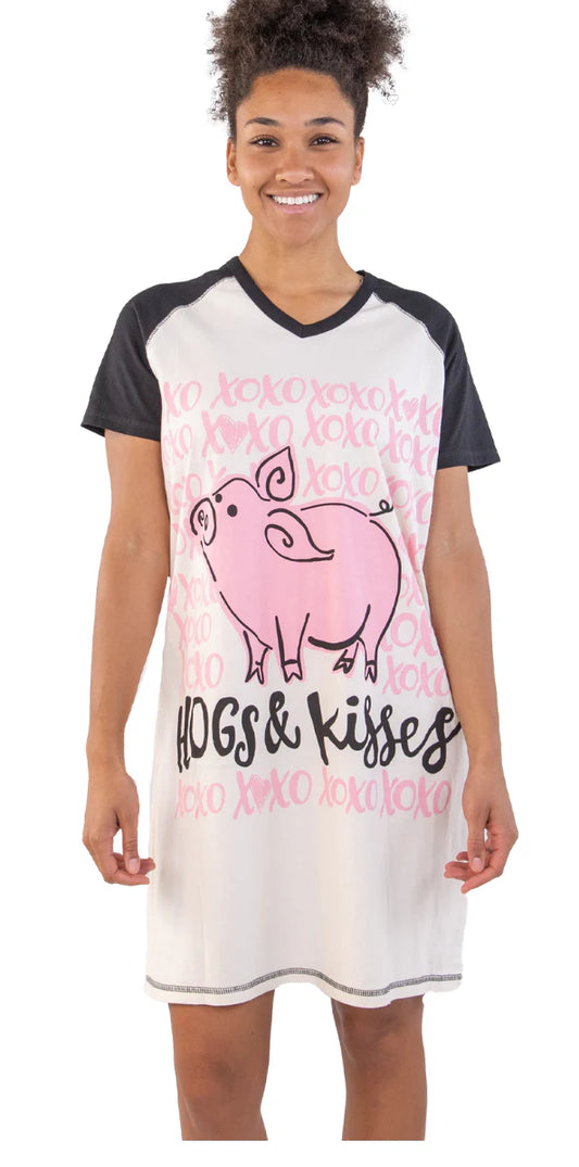Hogs & Kisses Nightshirt