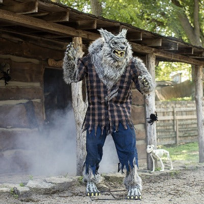 7.5FT Animated Hulking Werewolf