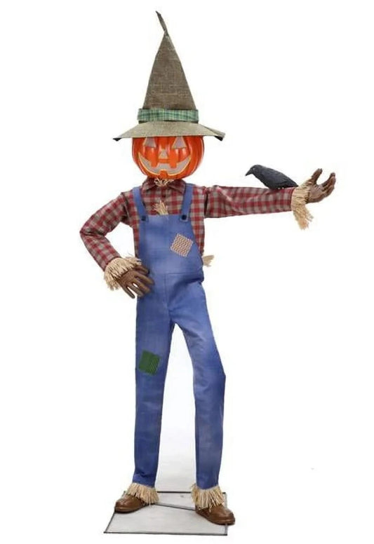 6 ft. Animated Whimsical Scarecrow
