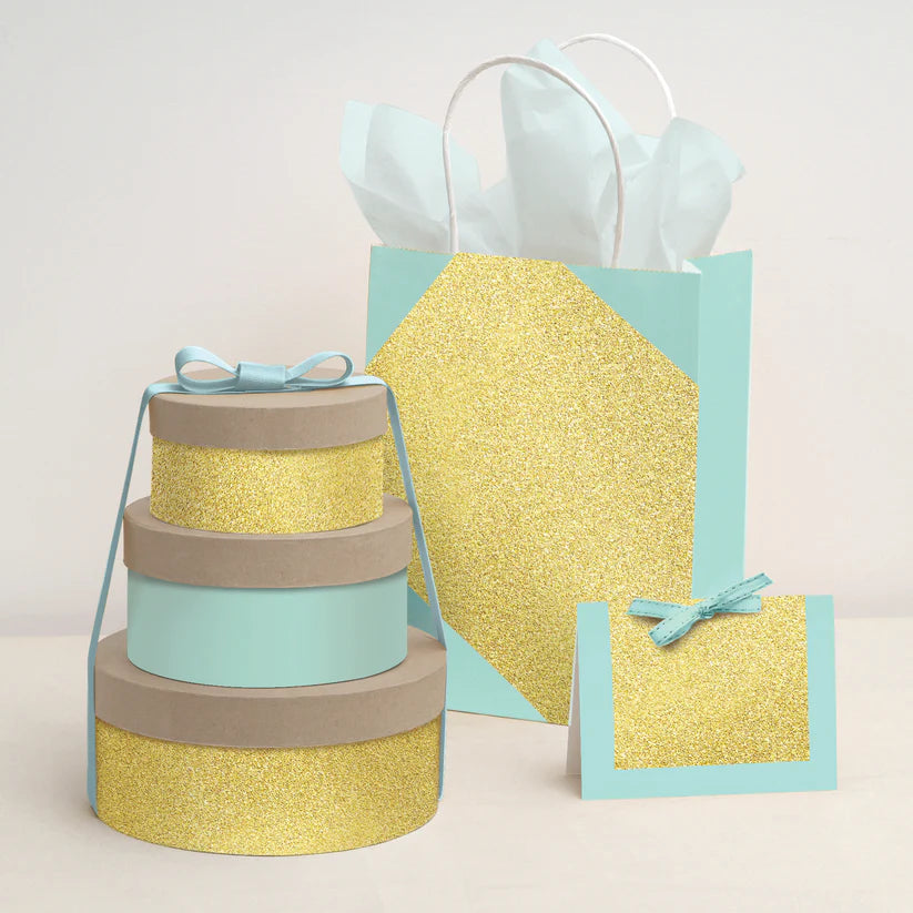 Brand Craft - Glitter FX Self-Adhesive Gold 18in x 6ft