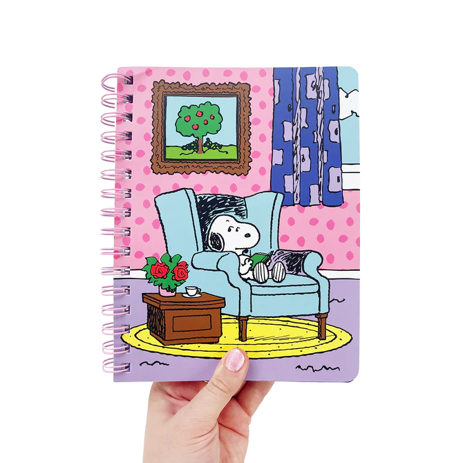 Snoopy Take It Easy Spiral Notebook