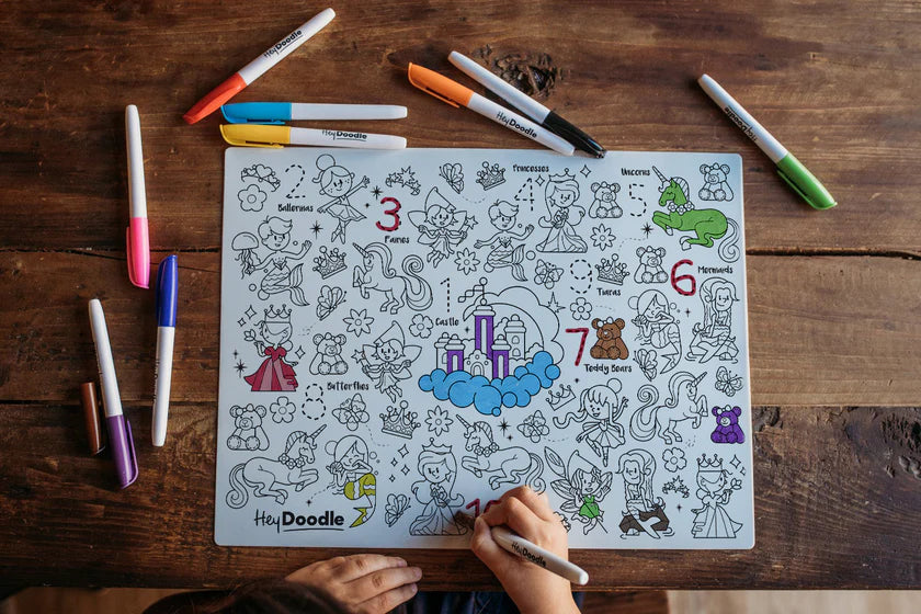 Sugar & Spice Classic Coloring & Doodle Mat