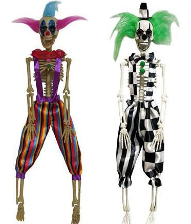 16" Dressed Clown Skeleton A2