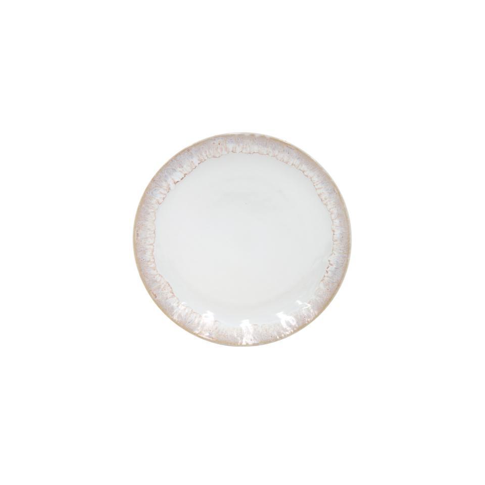 Salad Plate, Toarmina White 9"