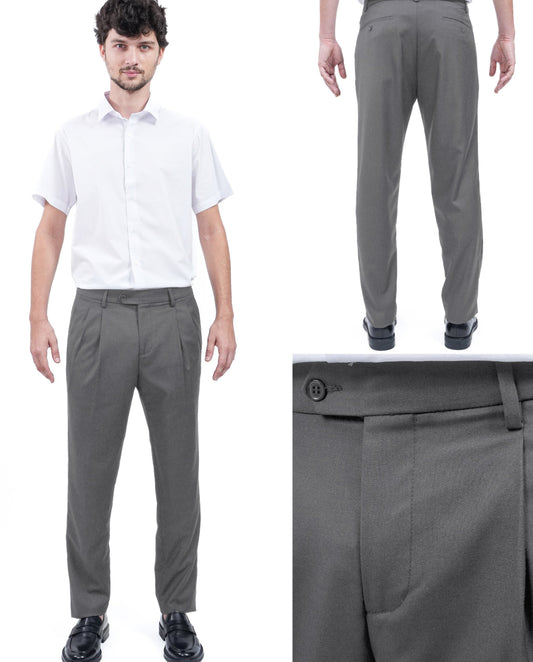Caballero Pantalon de Vestir Fit Slim Gris C