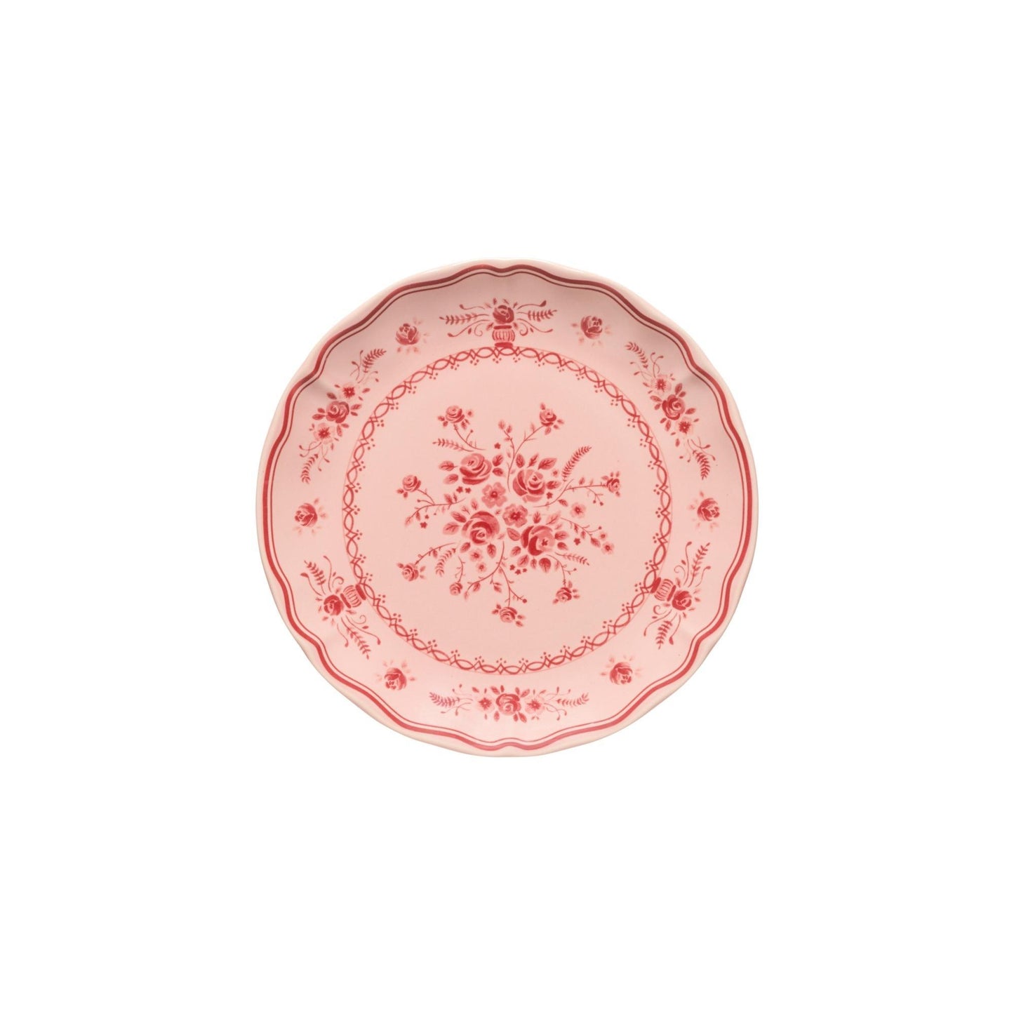 Plato para ensalada/postre, Vila rosa-rojo 20 cm