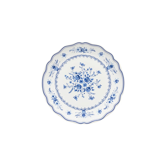 Plato para ensalada/postre de 20 cm, Vila blanco-azul
