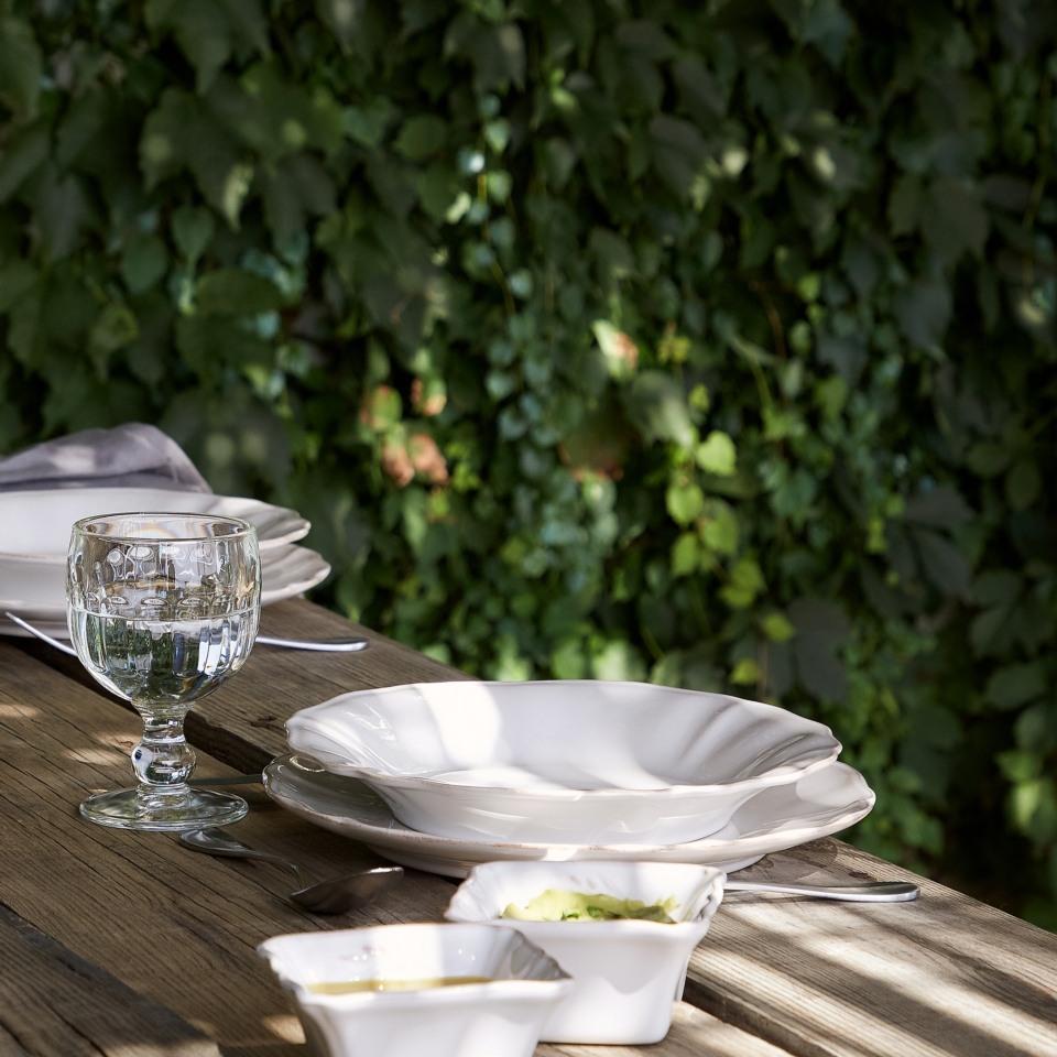 Plato llano, Alentejo Blanco 28 cm