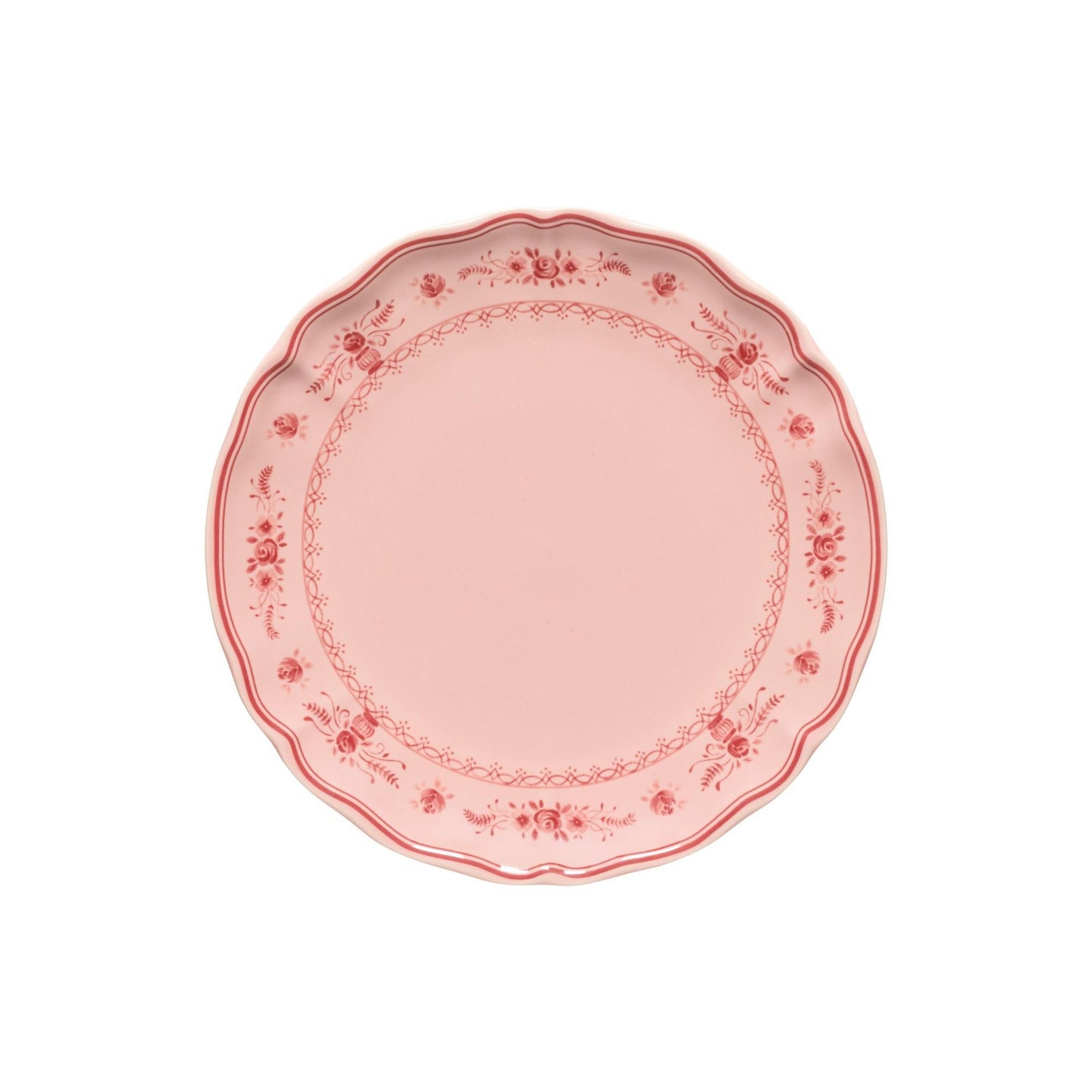 Dinner Plates, Vila Pink-Red 11"