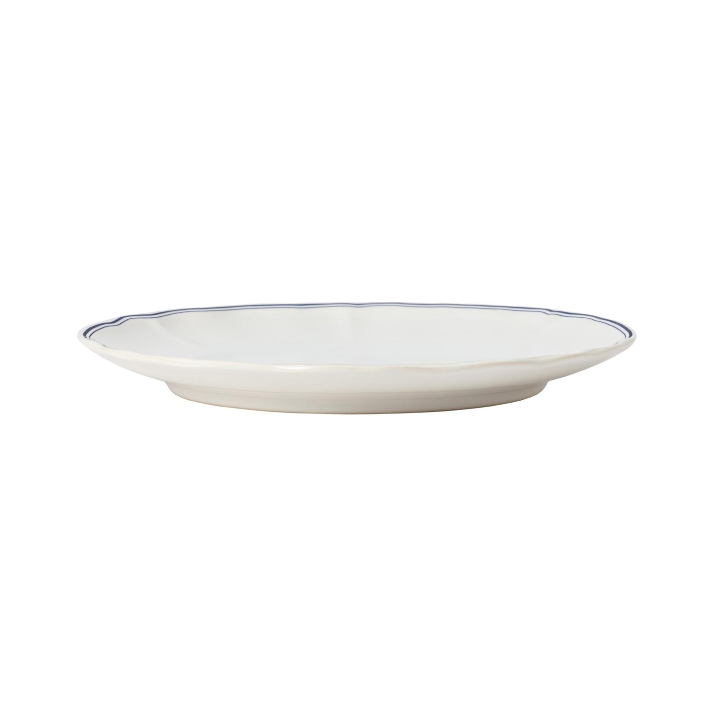 Dinner  Plate, Vila White-Blue 11"