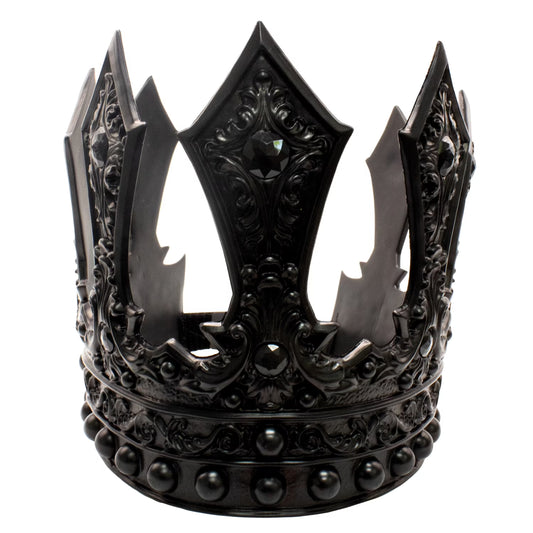Kings Black Foam Crown