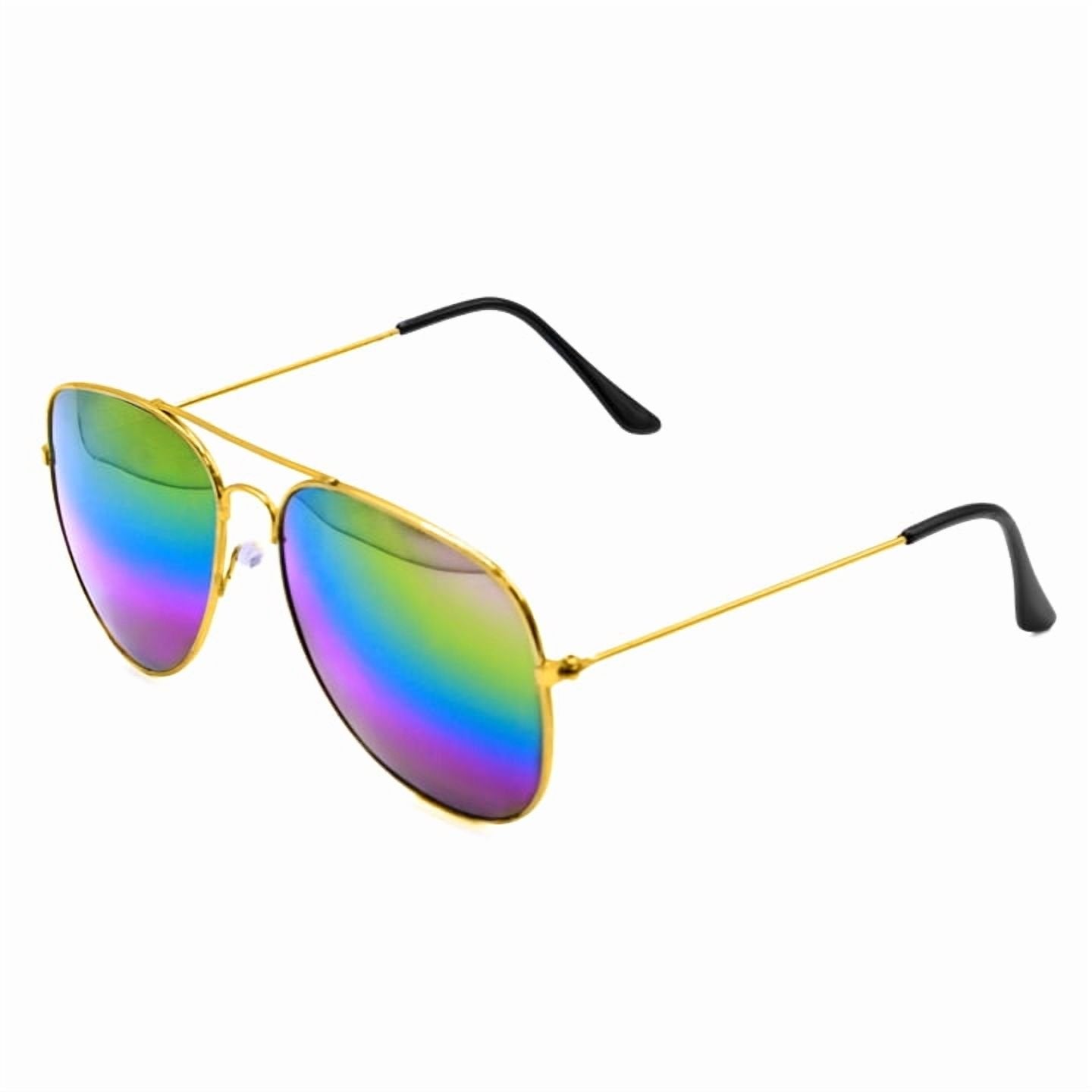 Multicolor Aviator Glasses