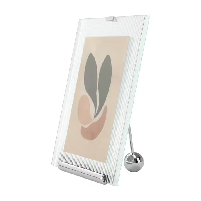 Flute Picture Frame 5x7 Chrome