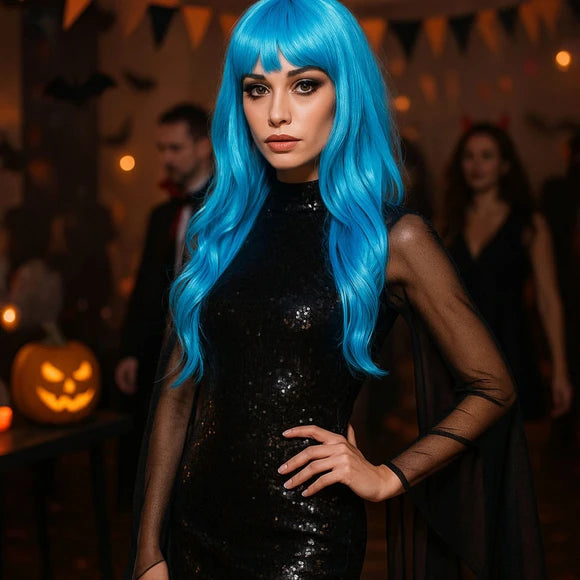 Chique Wig-Blue Long