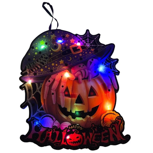 Cute Ghost and Pumpkin Halloween Hanging Decoration Pumpkin