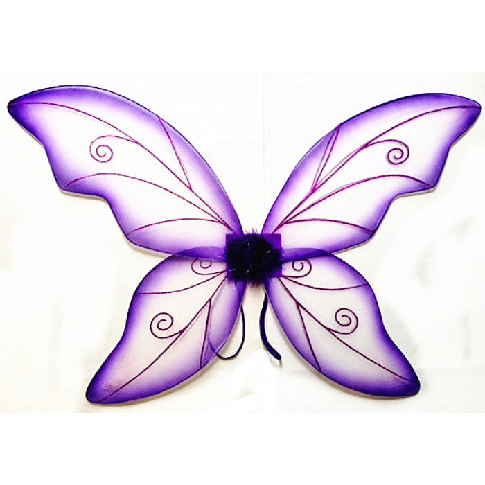 34" Purple Wild Fairy Wings