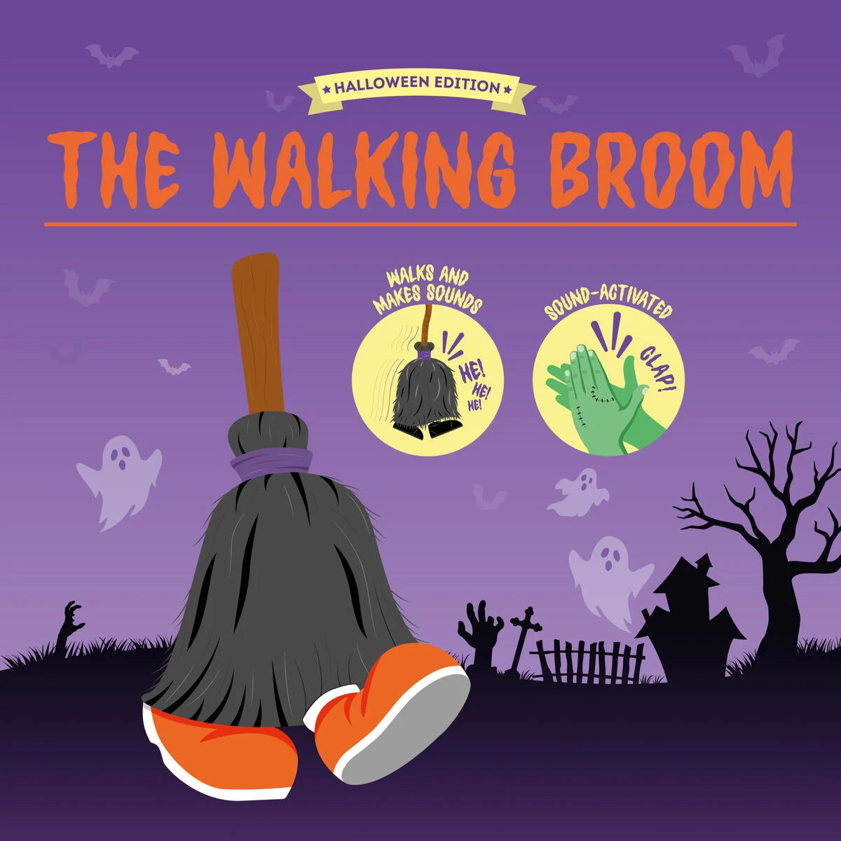 25in Animated Broom