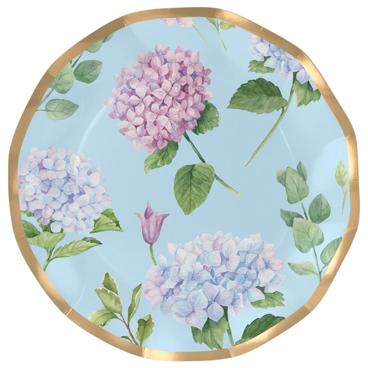 Wavy Dinner Plate Hydrangeas 10"