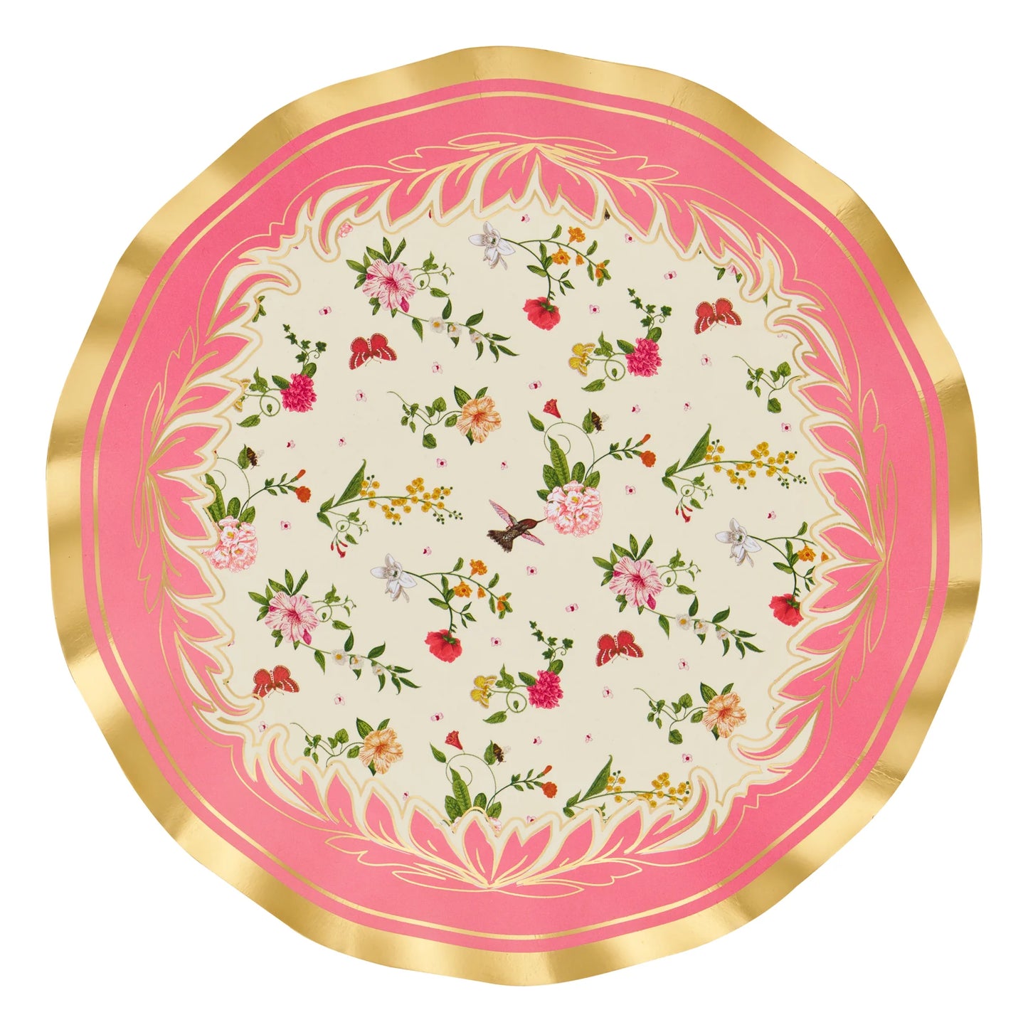 Wavy Dinner Plate Rococo 10.5"