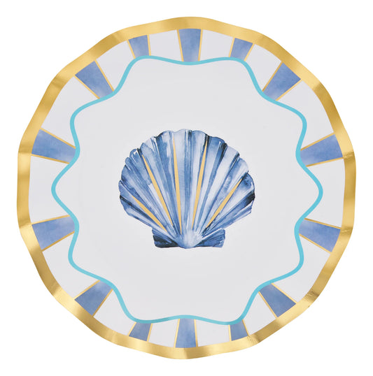 Tidal Wave Dinner Plates 10.5"