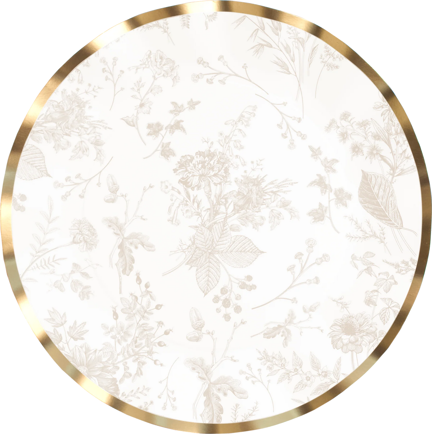 Wavy Dinner Plate Timeless Sand 10.5"
