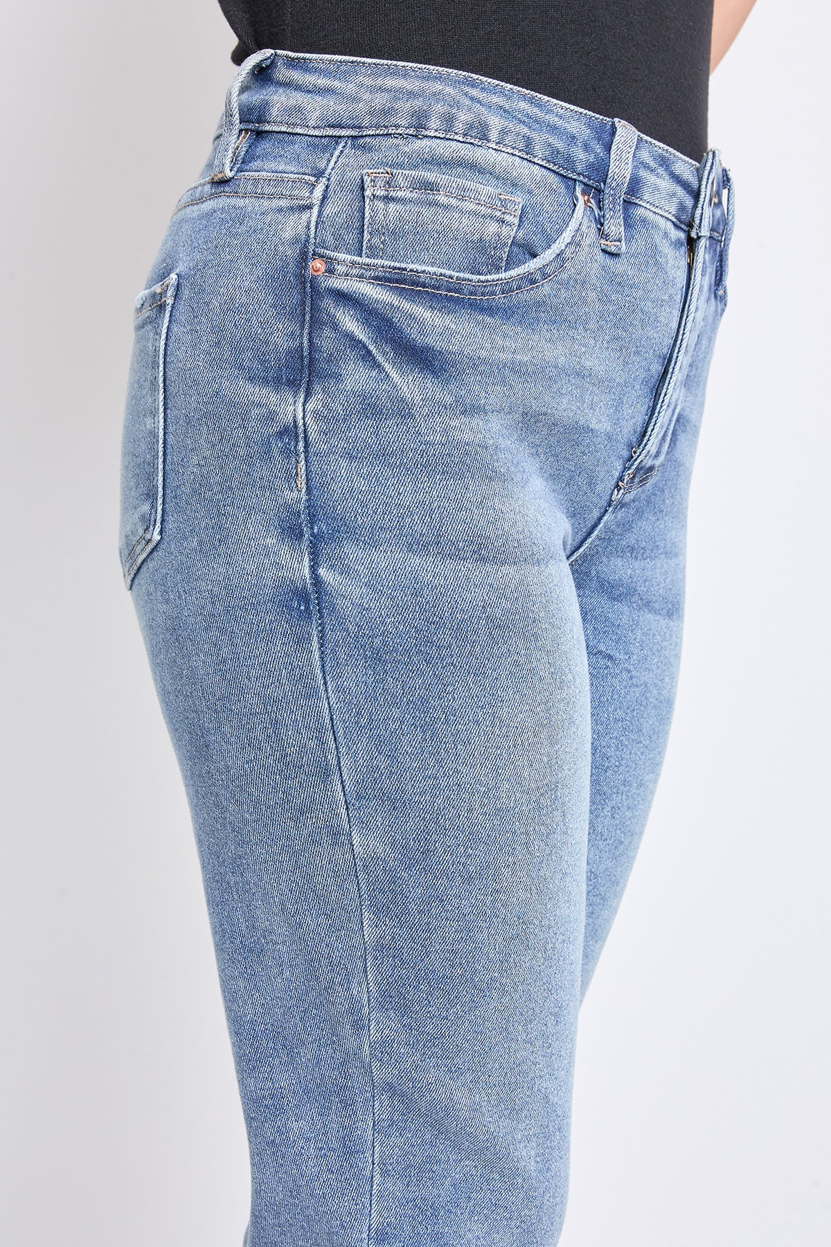 Women's High Rise Vintage Slim Straight Leg Jeans - Royalty