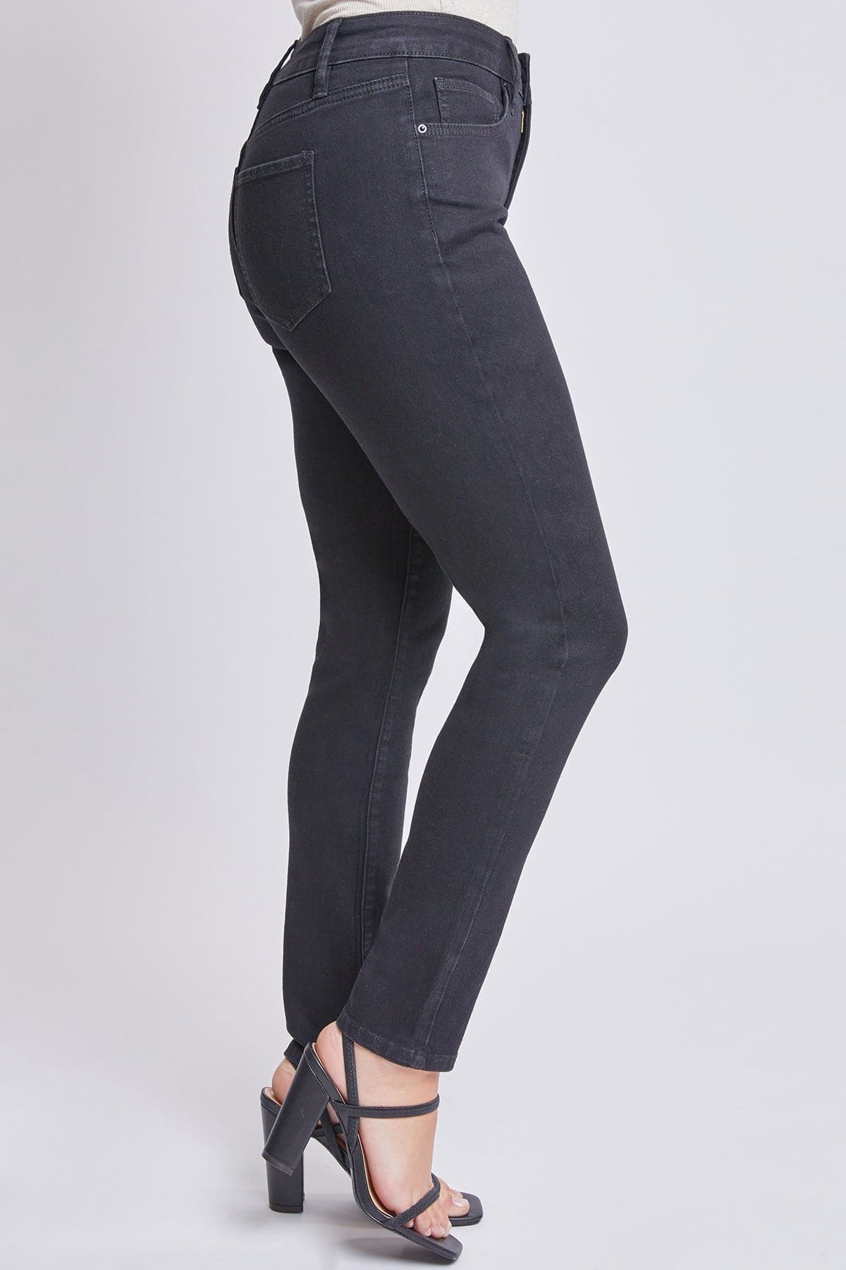 Women's Sustainable High Rise Skinny Jeans Black