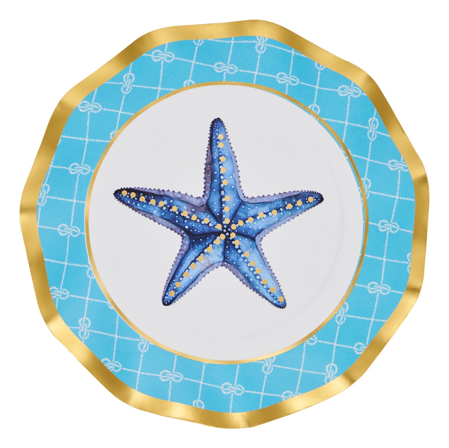 Tidal Wave Salad Plates 8"
