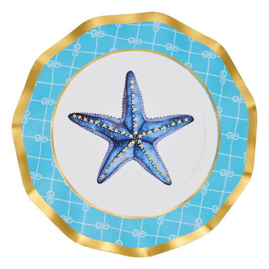 Tidal Wave Salad Plates 8"