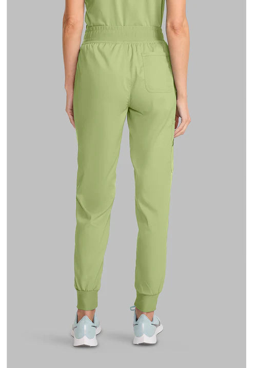 Pantalones Jogger de Uniforme de Talle Medio Pepino