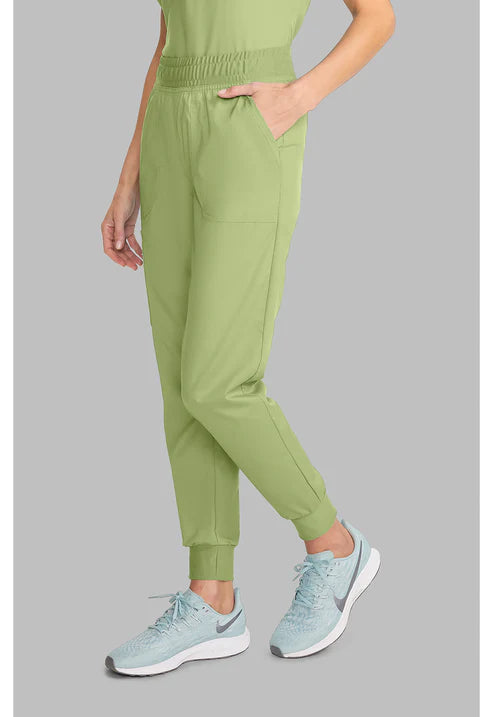 Pantalones Jogger de Uniforme de Talle Medio Pepino
