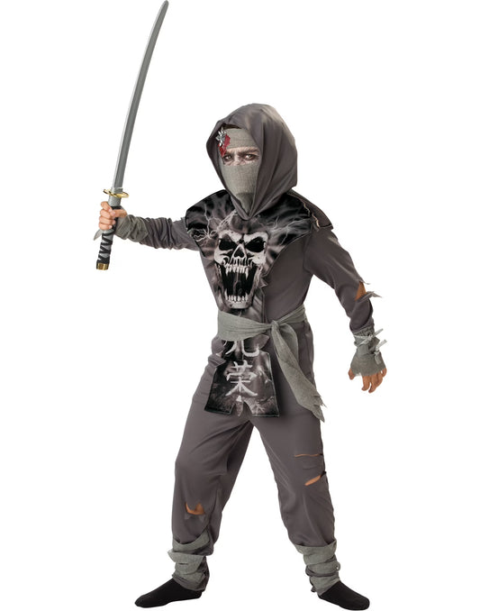 ZOMBIE NINJA CHILD COSTUME