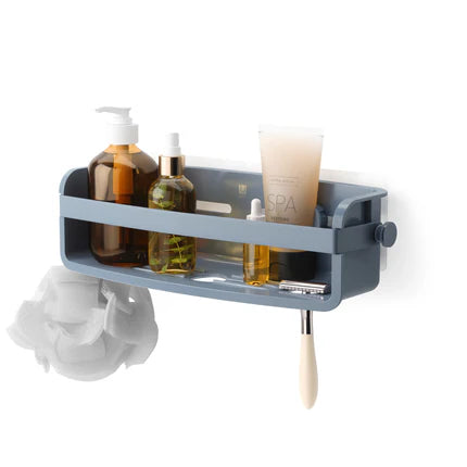 Flex Adhesive Bin Slate/ Blue