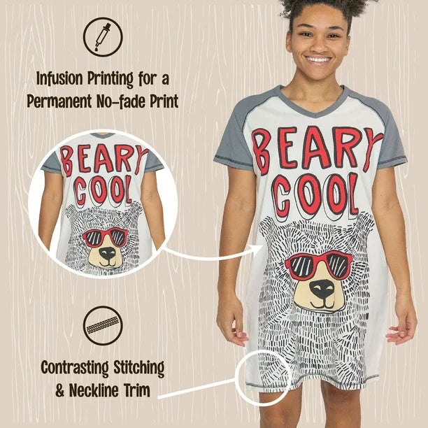 Beary Cool Nightshirt