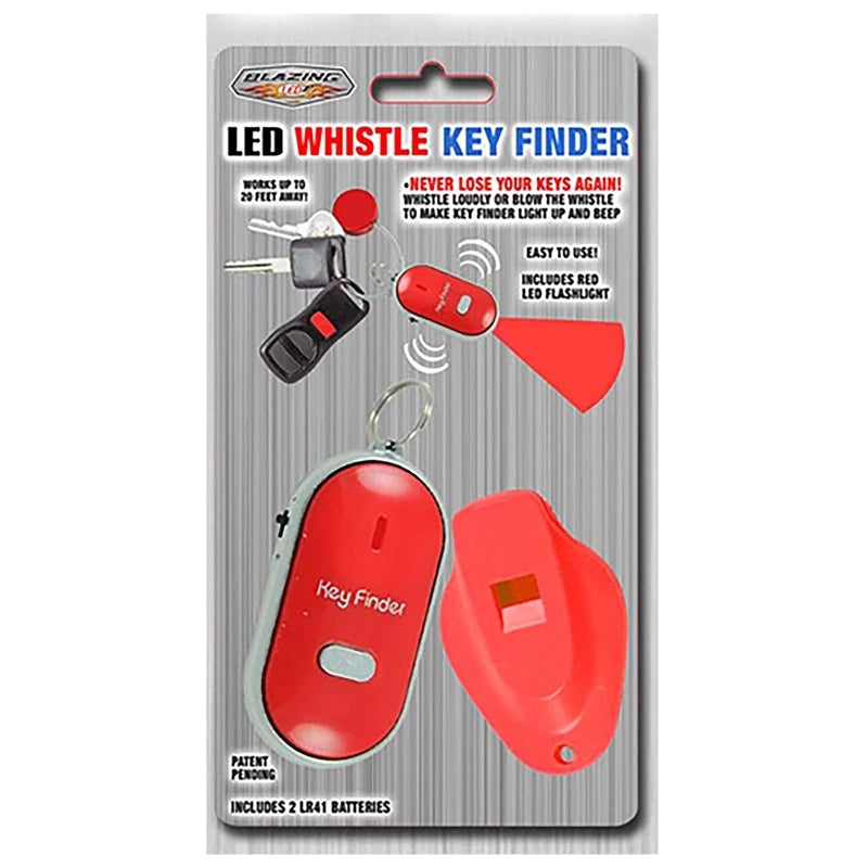 Multicolor Led Whistle Key Finder