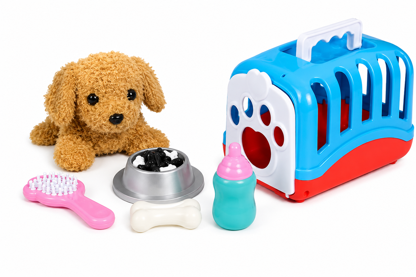 Puppy Feeder play set