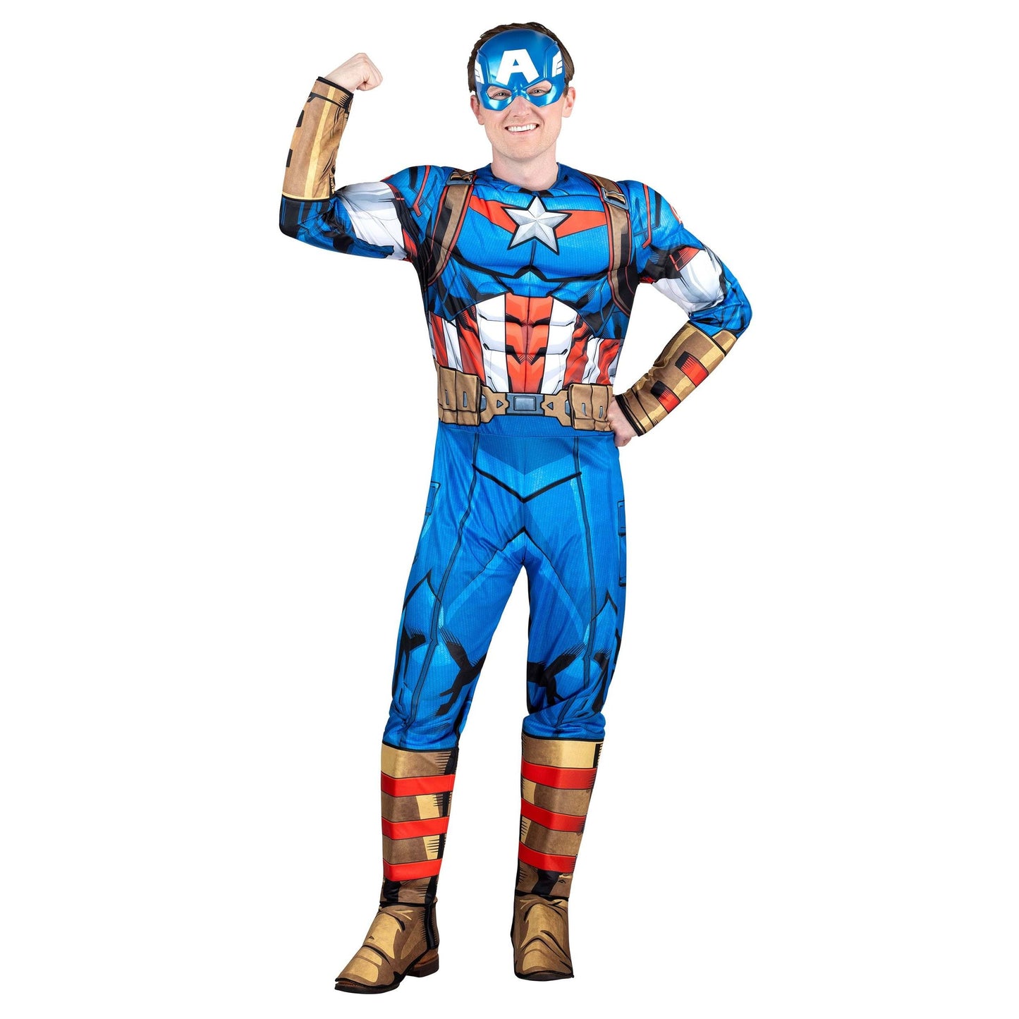 Adult Captain America Qualux