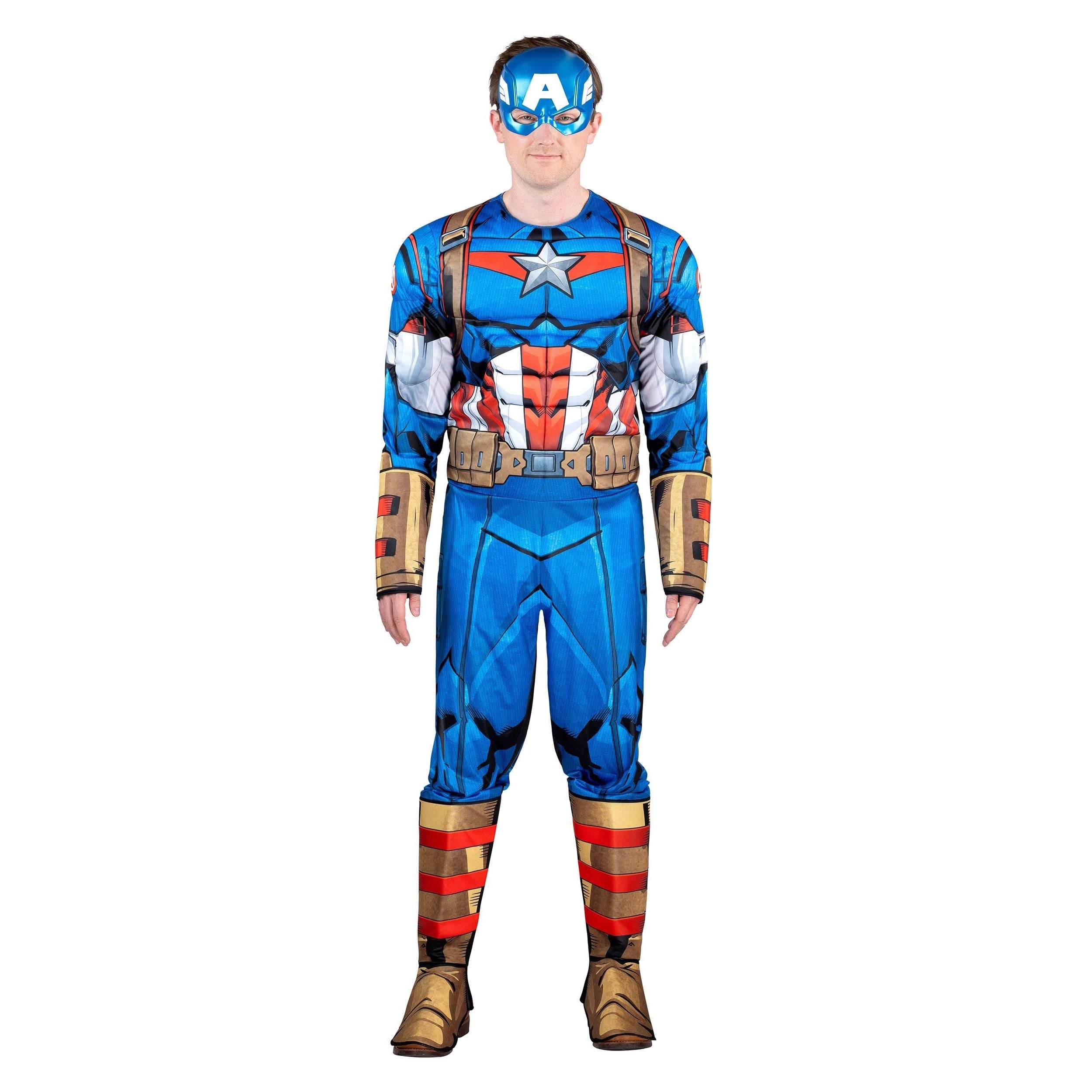 Adult Captain America Qualux