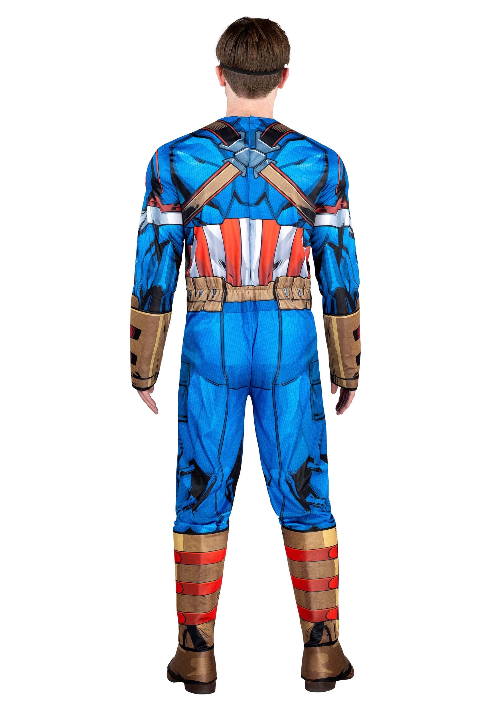 Adult Captain America Qualux