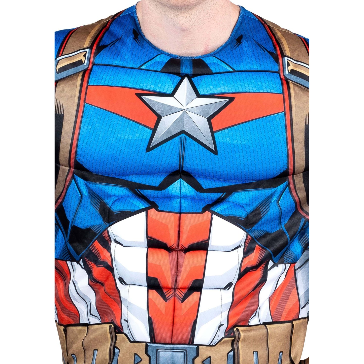 Adult Captain America Qualux