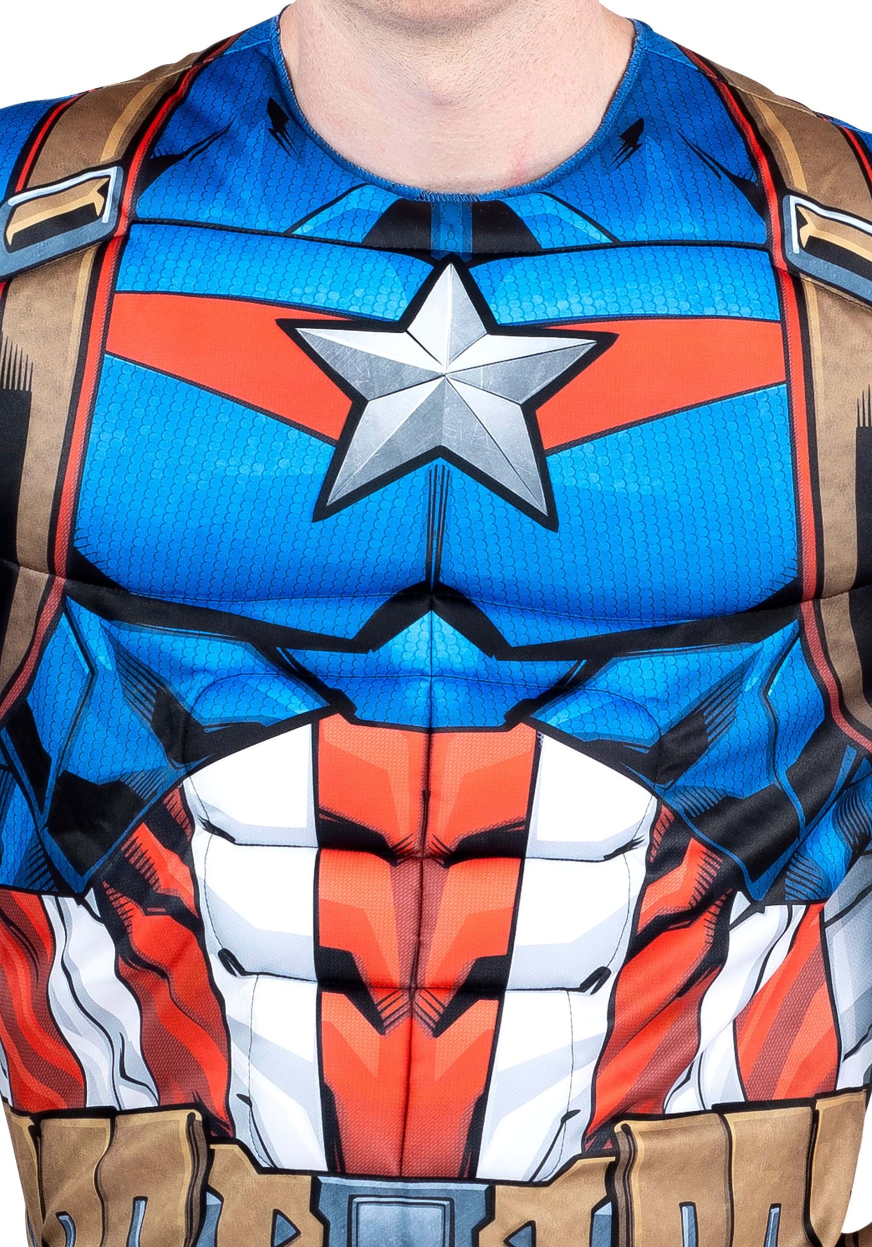 Adult Captain America Qualux