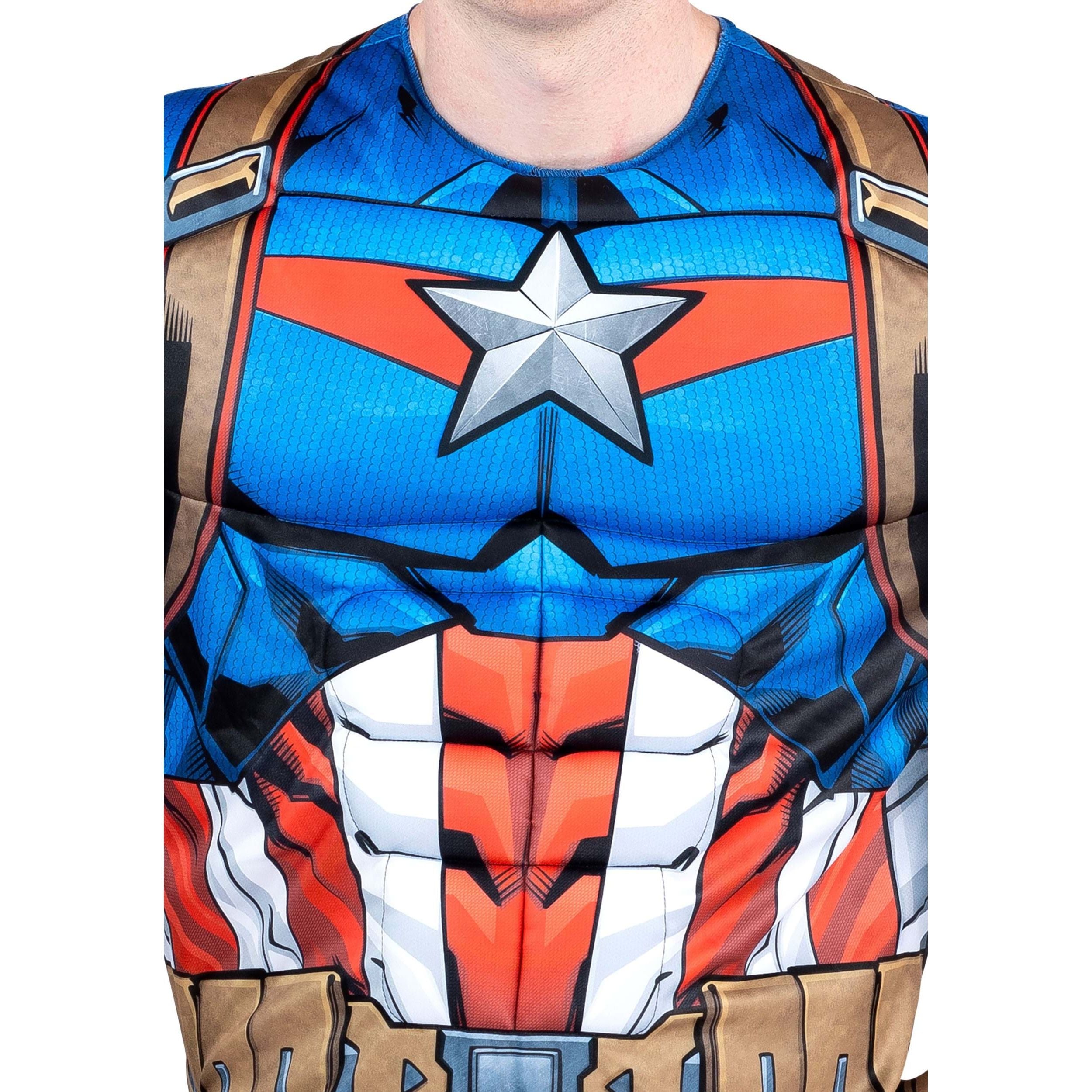 Adult Captain America Qualux
