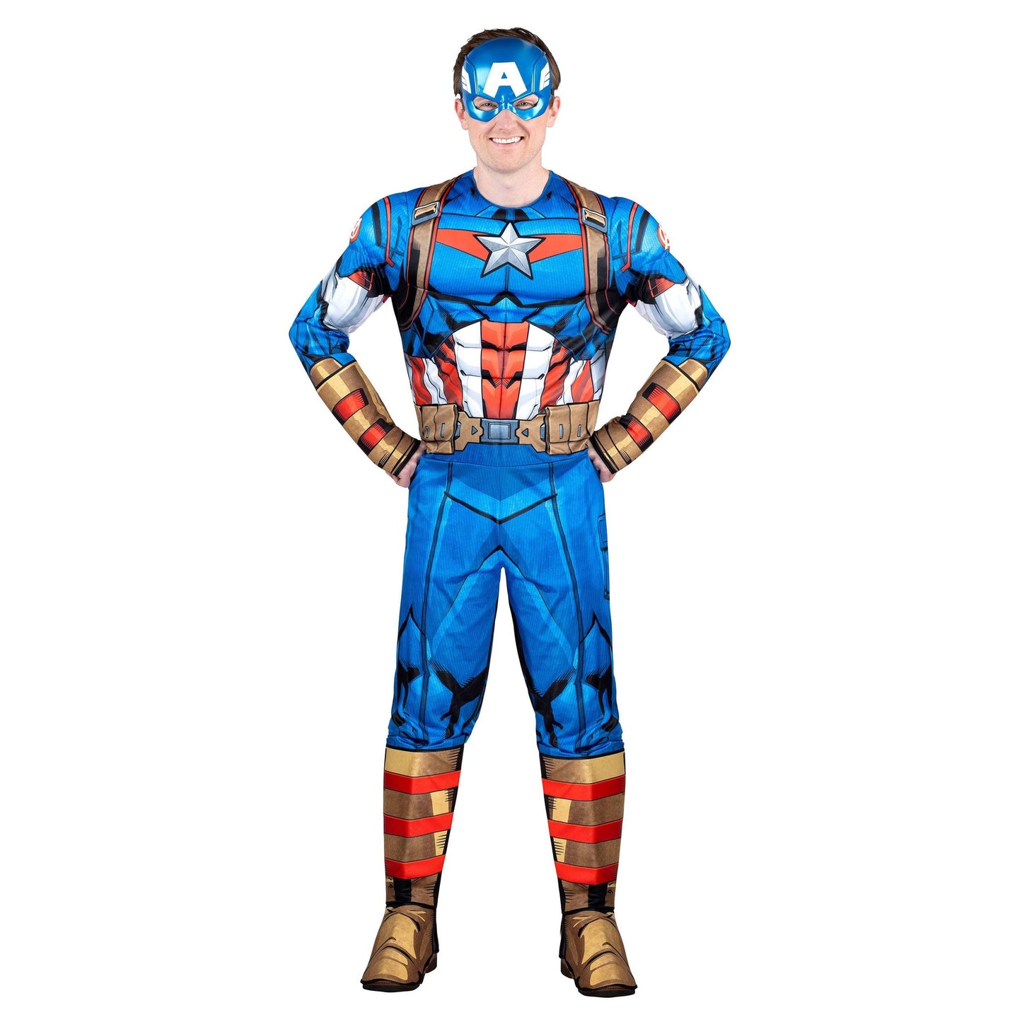 Adult Captain America Qualux