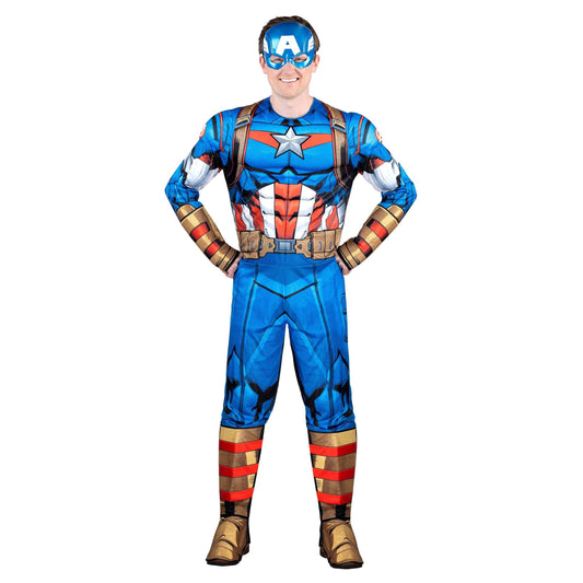 Adult Captain America Qualux