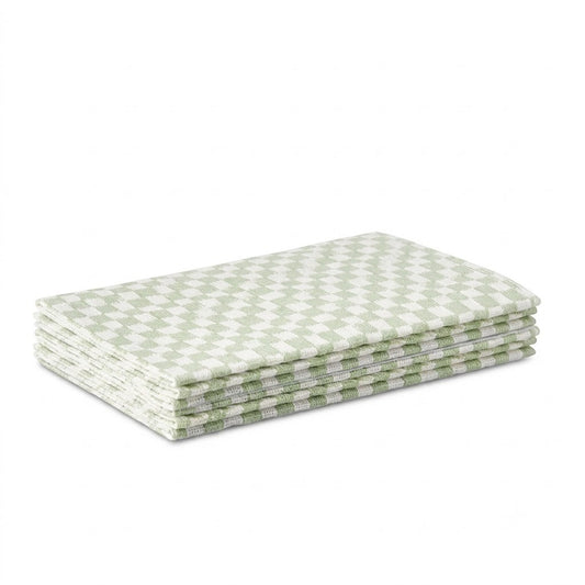 Protectores de nevera de 6 piezas - Cuadros verdes