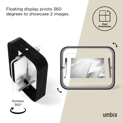 Bellwood Desk Frame 5" x 7" Black